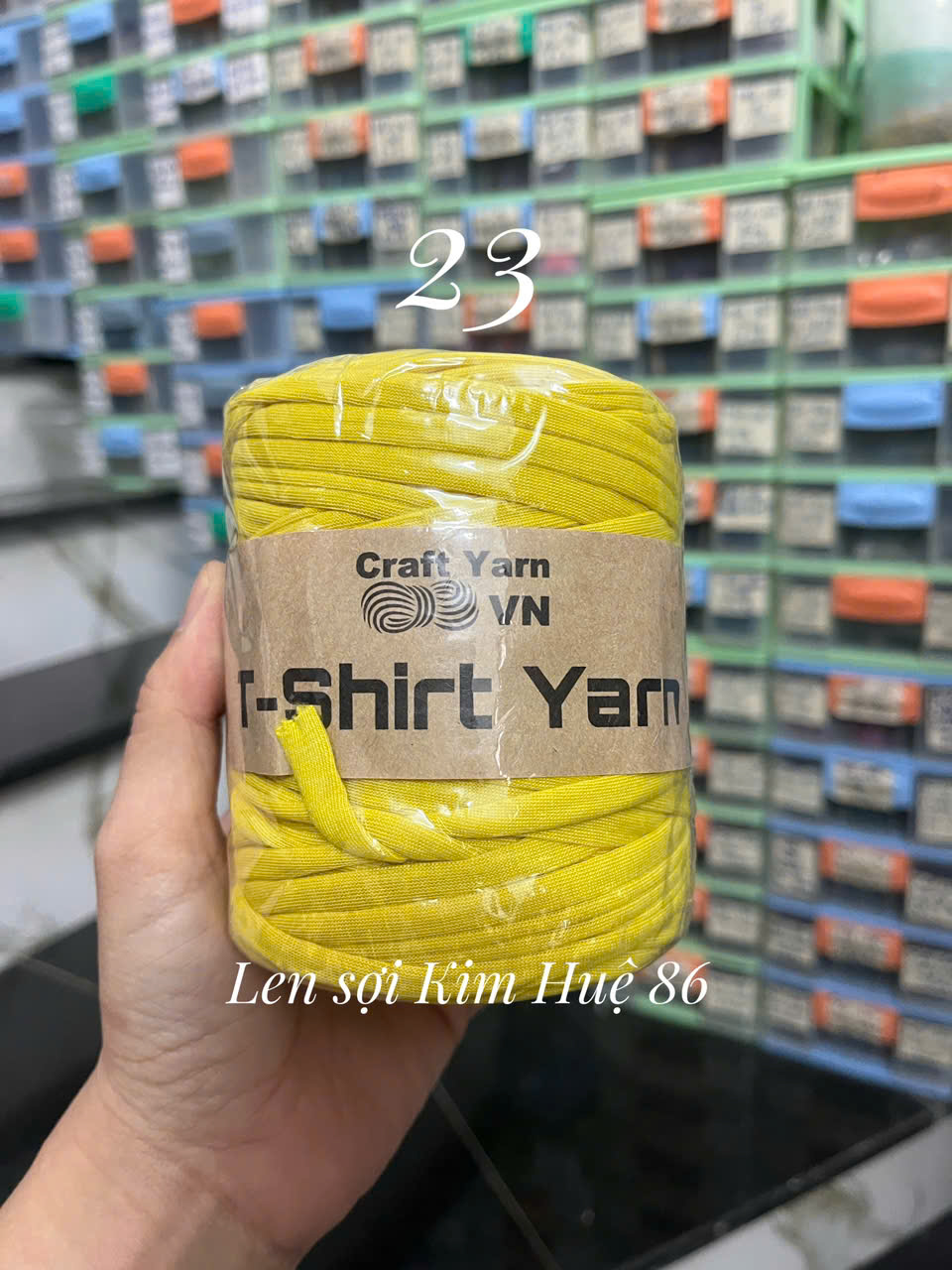 Sợi vải trơn T-shirt Yarn cuộn 250g