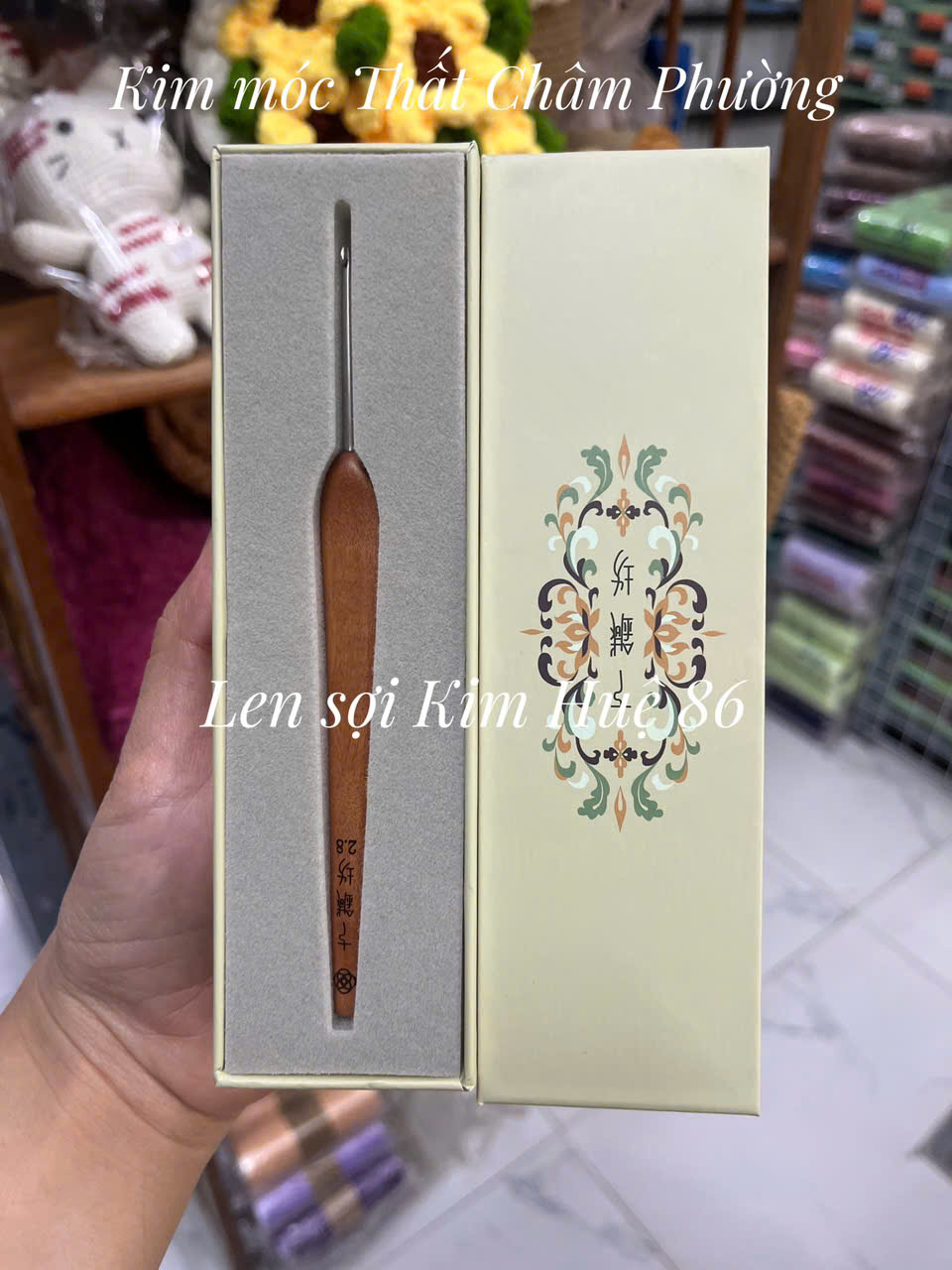 Kim móc len Thất châm phường gỗ táo