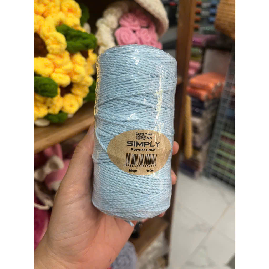 Sợi Simply cotton 150gr