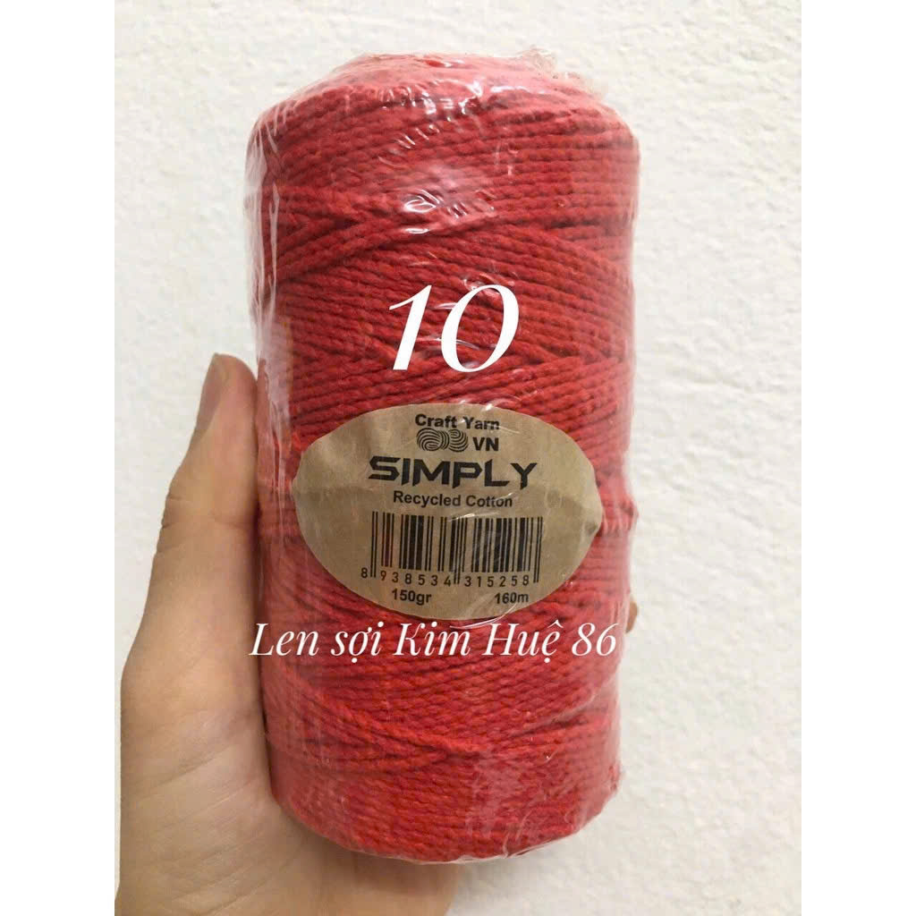 Sợi Simply cotton 150gr