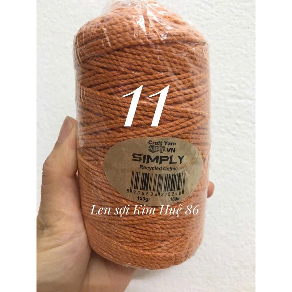 Sợi Simply cotton 150gr