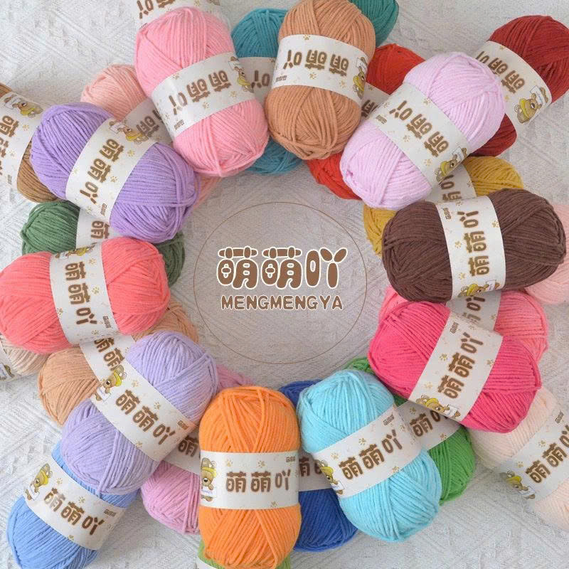 NHUNG GẤU BABY 50G – SỢI NHUNG MỀM MẠI CHO HANDMADE CAO CẤP