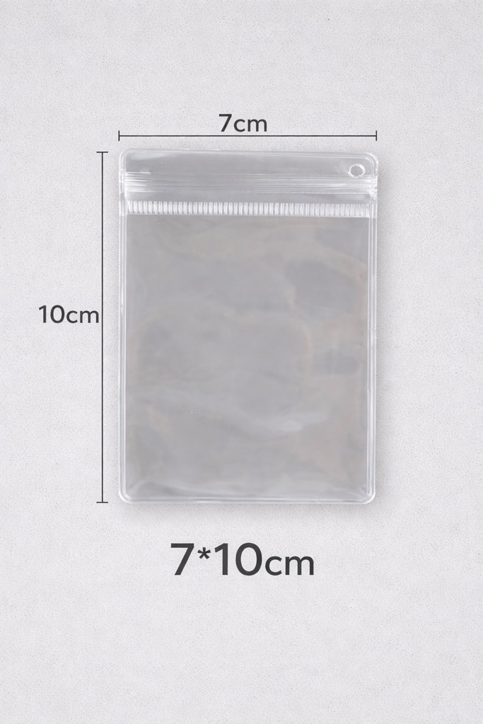 TÚI ZIP NHỰA TRONG SUỐT