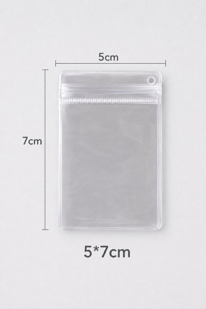TÚI ZIP NHỰA TRONG SUỐT
