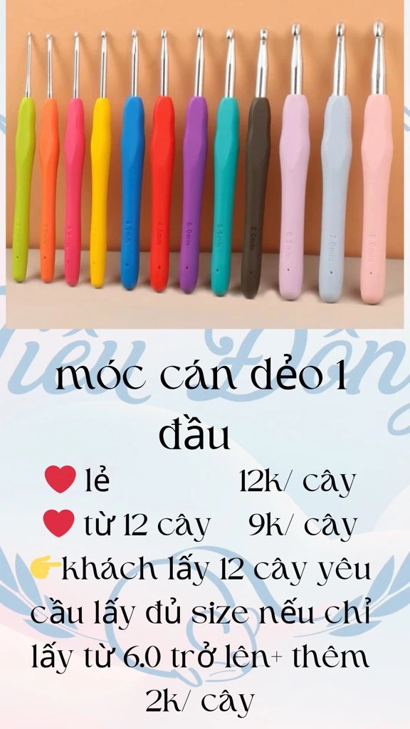 MÓC CÁN DẺO 1 ĐẦU