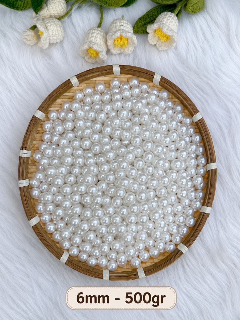 HẠT NHỰA TRANG TRÍ (KHÔNG LỖ)