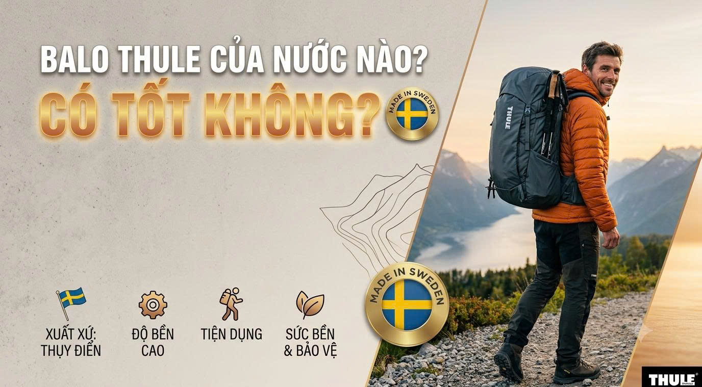 Balo Thule Của Nước Nào? Có Tốt Không?