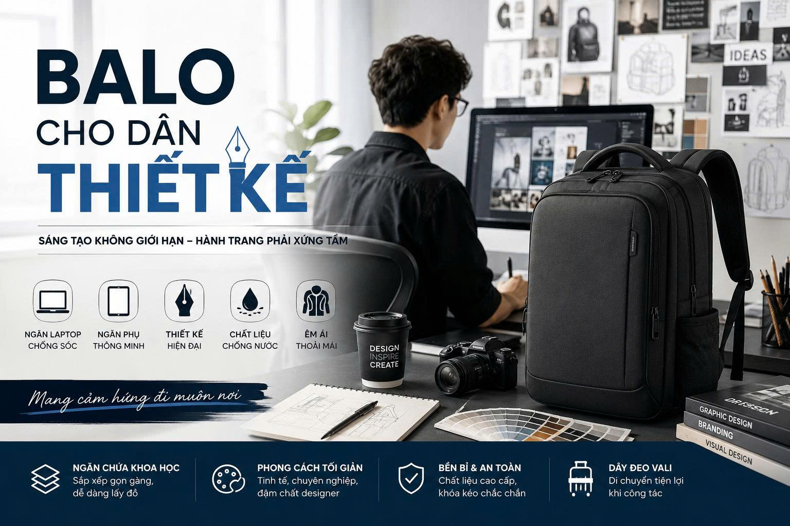 Balo cho dân thiết kế
