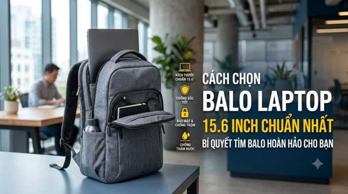 Cách Chọn Balo Laptop 15.6 Inch Chuẩn Nhất