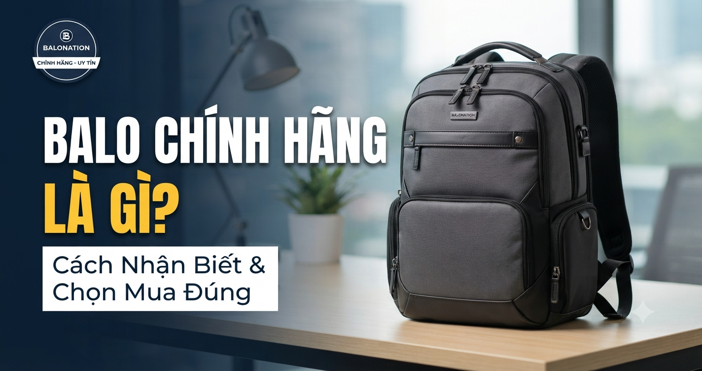 Balo Chính Hãng Là Gì? Cách Nhận Biết Và Chọn Mua Đúng