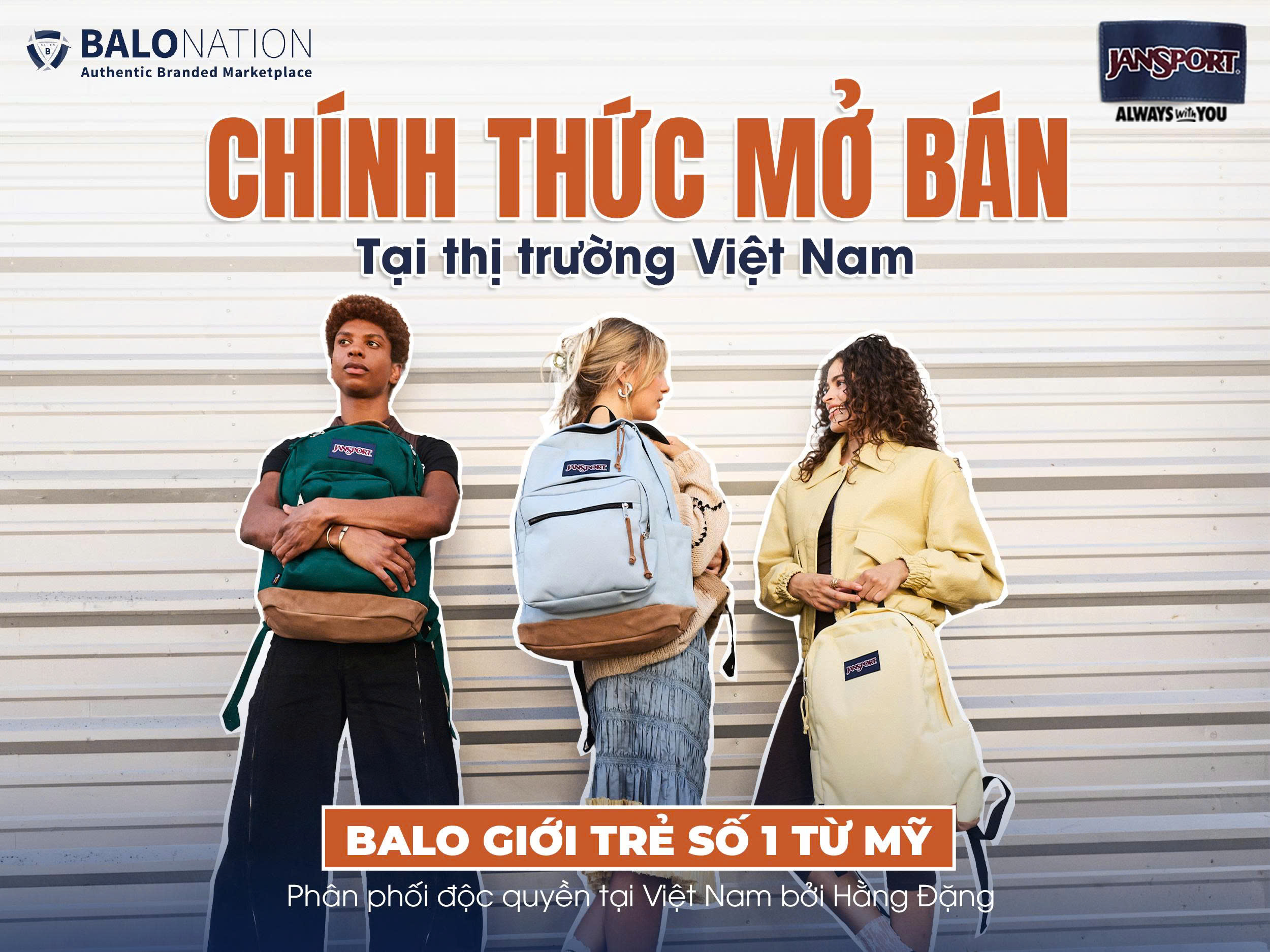JANSPORT – Balo giới trẻ số 1 từ Mỹ