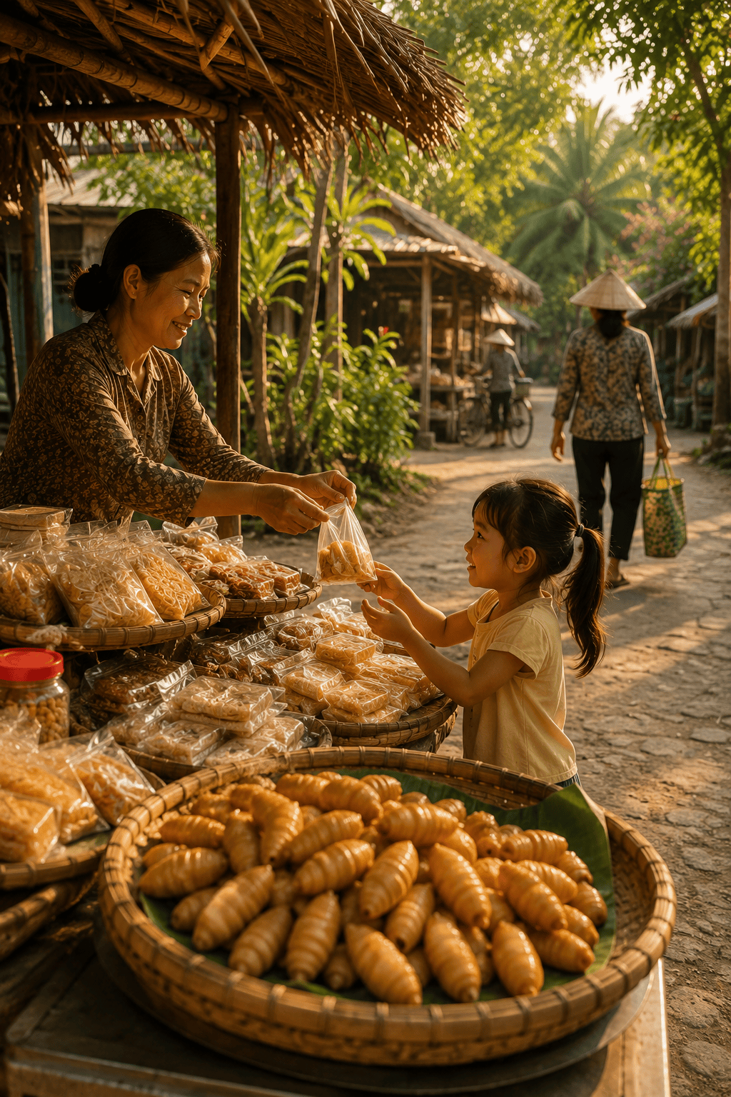Bánh đuông nước cốt dừa - Món bánh quê hơn 30 năm, ăn là nhớ cả tuổi thơ