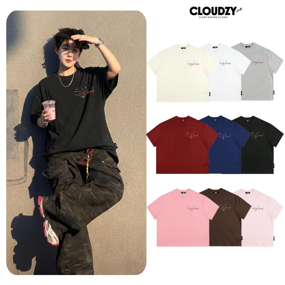 [NEW] Áo thun boxy in hình cá tính 100% cotton 250gsm form rộng nam nữ áo phông local brand CLOUDZY streetwear COURAGE