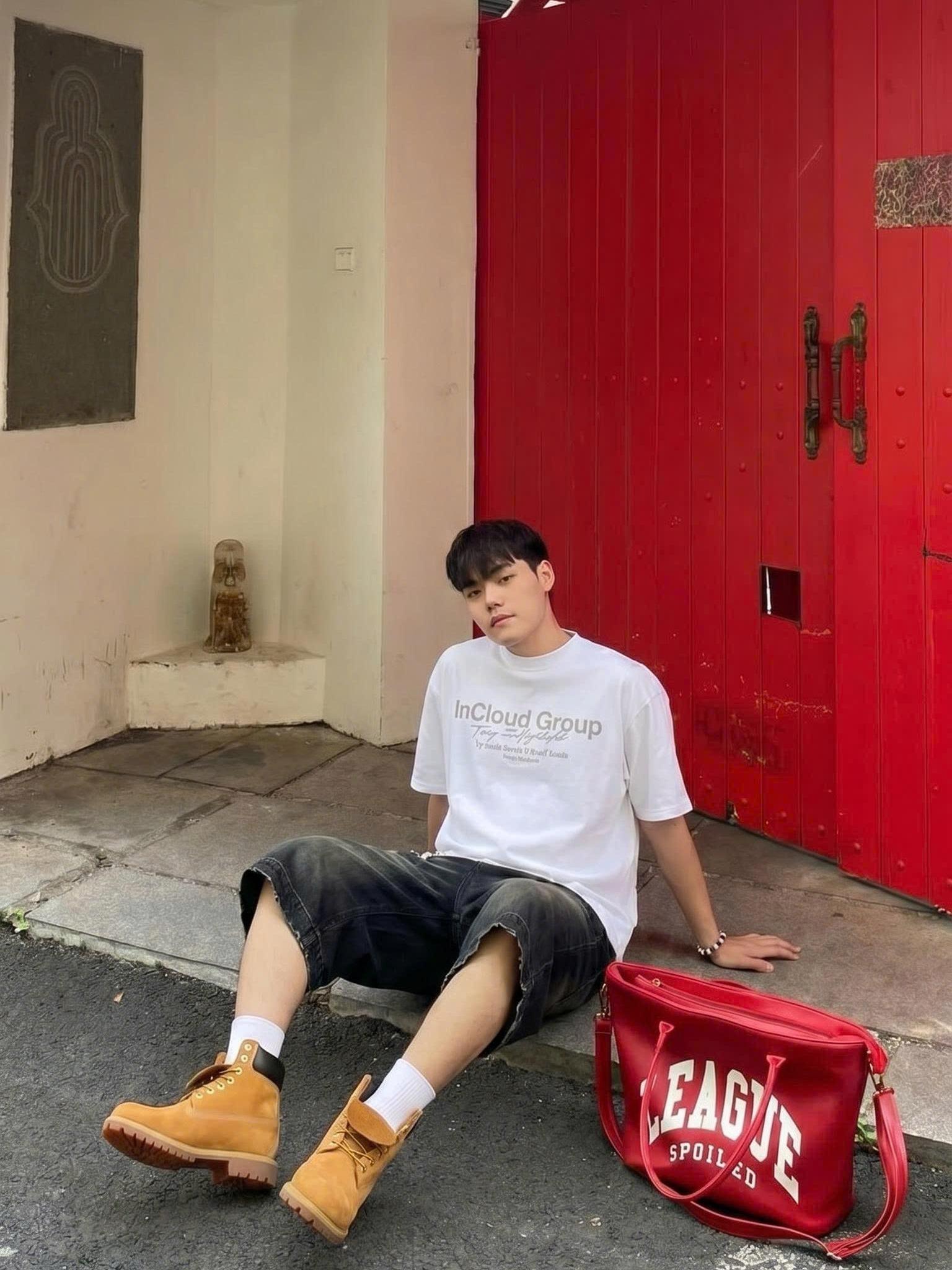 [NEW] Áo thun boxy CLOUDZY in InCloud Group vải cotton dày dặn form rộng nam nữ áo phông local brand streetwear GROUP