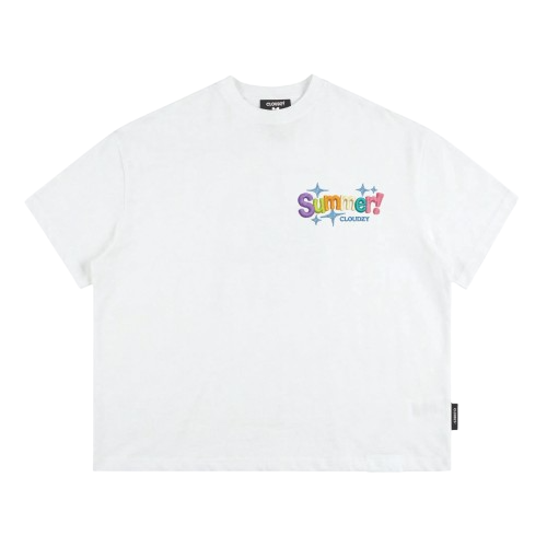 [NEW] Áo thun boxy CLOUDZY in logo màu 100% cotton 250gsm áo phông form rộng nam nữ unisex streetwear local brand SUMMER