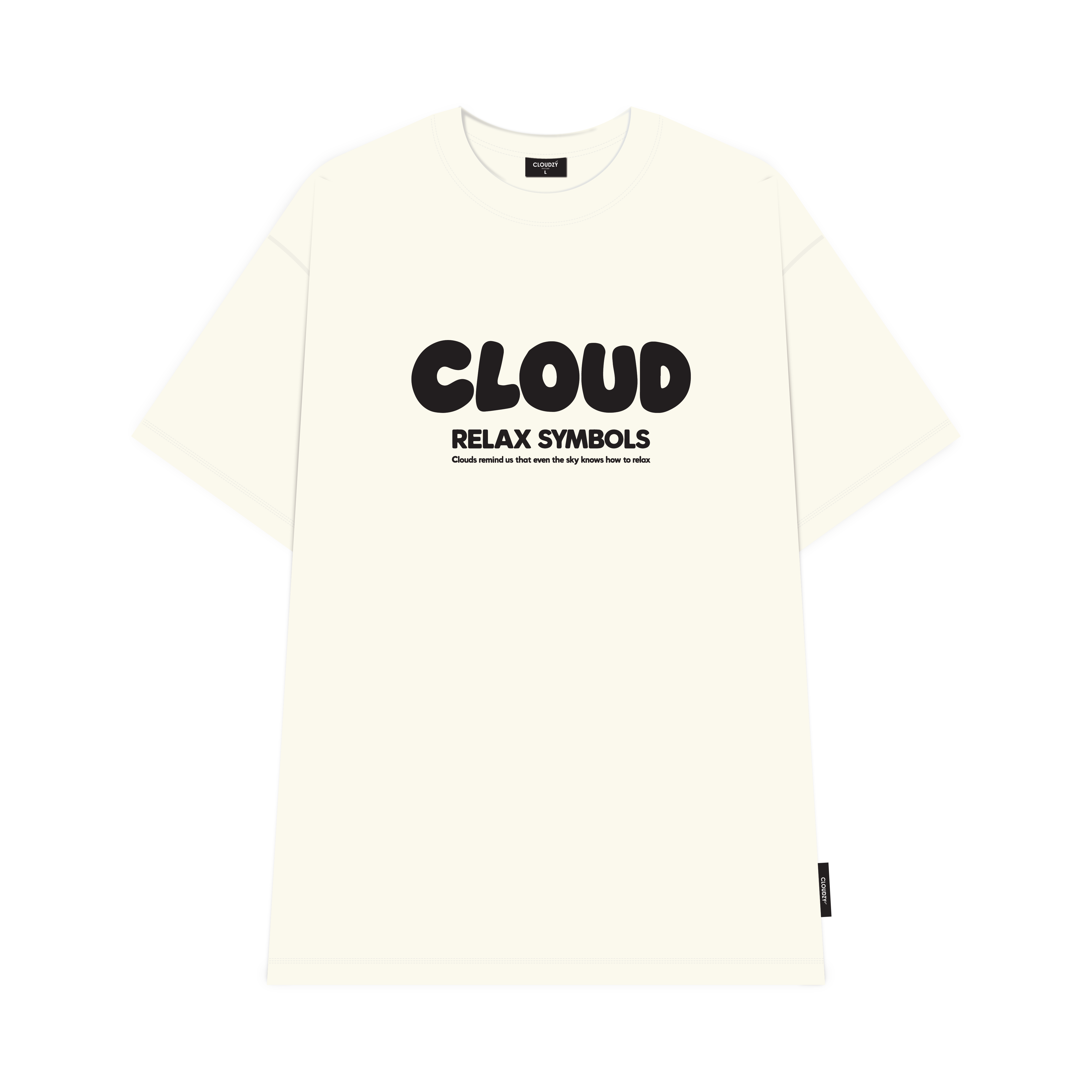 Áo phông oversize CLOUDZY cotton 100% 250gsm áo thun nam nữ form rộng đồ đôi unisex local brand basic RELAX