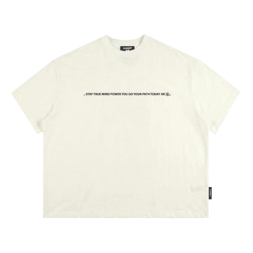 [NEW] Áo thun boxy CLOUDZY in chữ 100% cotton 250gsm dày dặn áo phông form rộng nam nữ unisex local brand TRUE