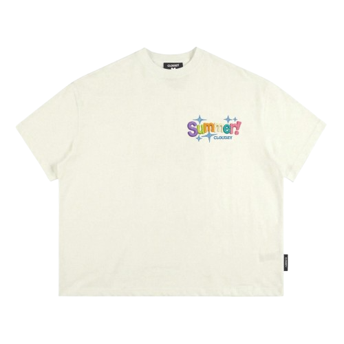 [NEW] Áo thun boxy CLOUDZY in logo màu 100% cotton 250gsm áo phông form rộng nam nữ unisex streetwear local brand SUMMER