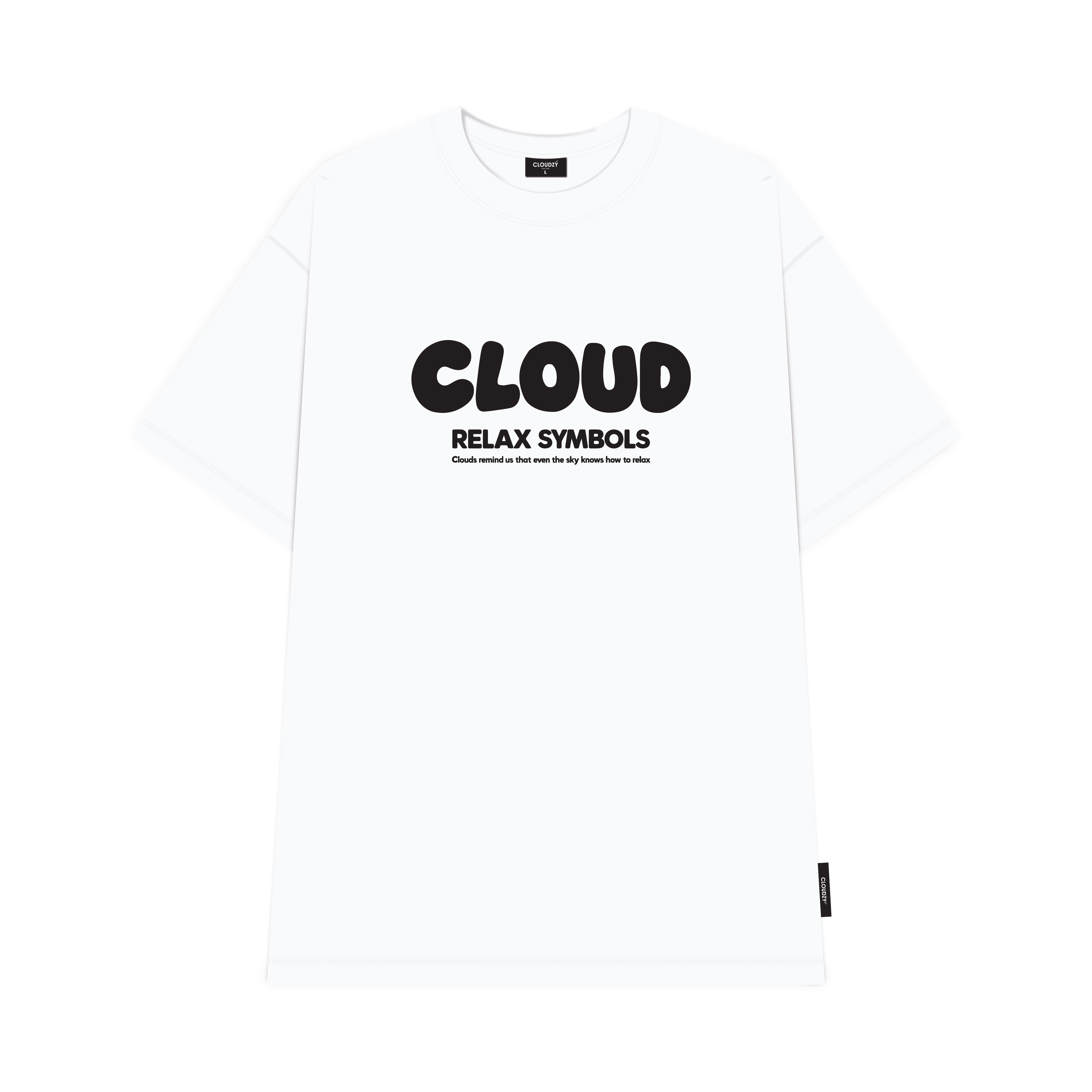 Áo phông oversize CLOUDZY cotton 100% 250gsm áo thun nam nữ form rộng đồ đôi unisex local brand basic RELAX