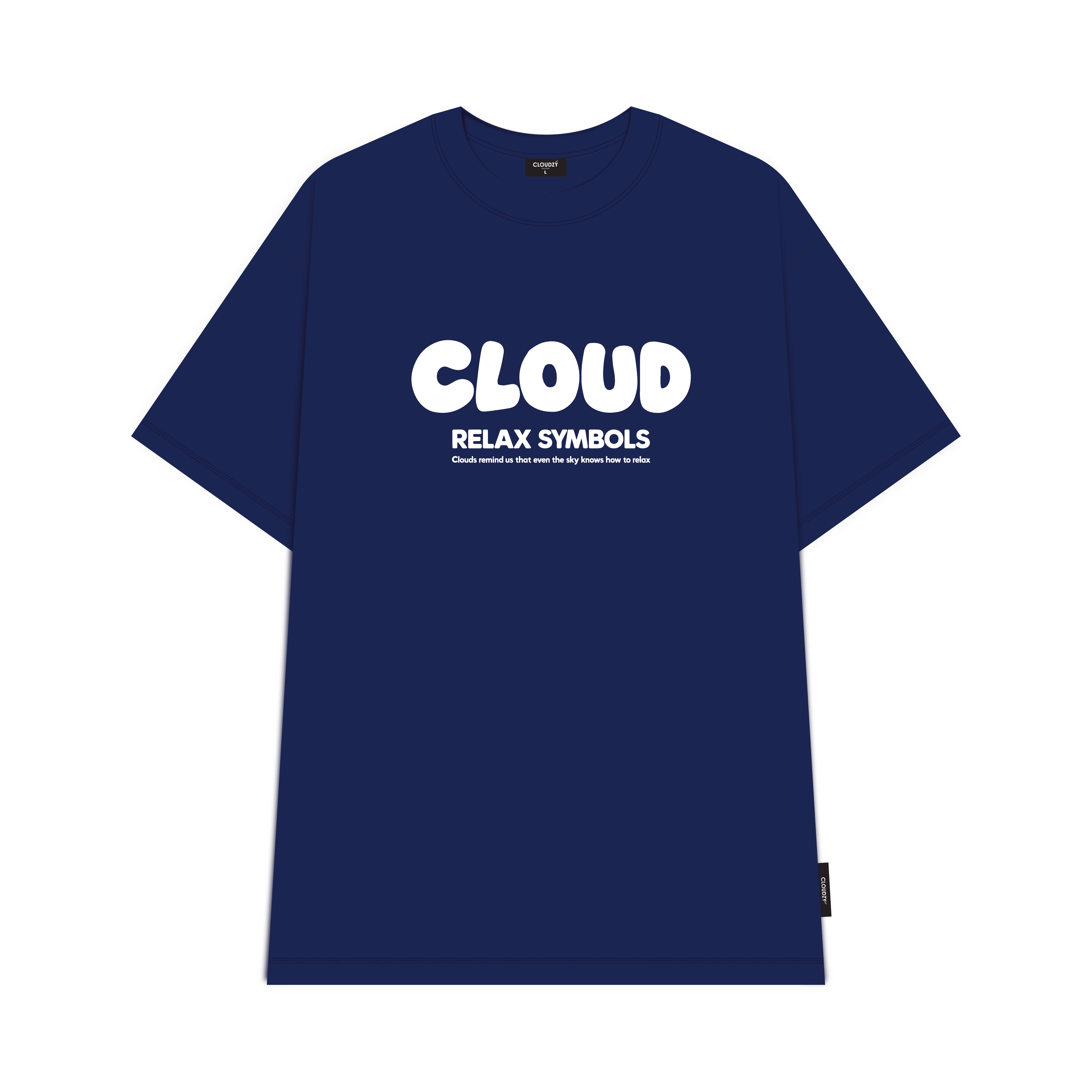 Áo phông oversize CLOUDZY cotton 100% 250gsm áo thun nam nữ form rộng đồ đôi unisex local brand basic RELAX