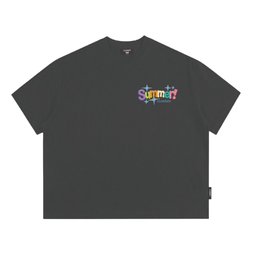 [NEW] Áo thun boxy CLOUDZY in logo màu 100% cotton 250gsm áo phông form rộng nam nữ unisex streetwear local brand SUMMER