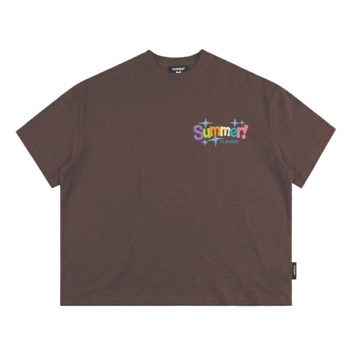 [NEW] Áo thun boxy CLOUDZY in logo màu 100% cotton 250gsm áo phông form rộng nam nữ unisex streetwear local brand SUMMER