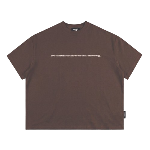 [NEW] Áo thun boxy CLOUDZY in chữ 100% cotton 250gsm dày dặn áo phông form rộng nam nữ unisex local brand TRUE