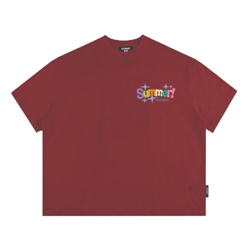 [NEW] Áo thun boxy CLOUDZY in logo màu 100% cotton 250gsm áo phông form rộng nam nữ unisex streetwear local brand SUMMER