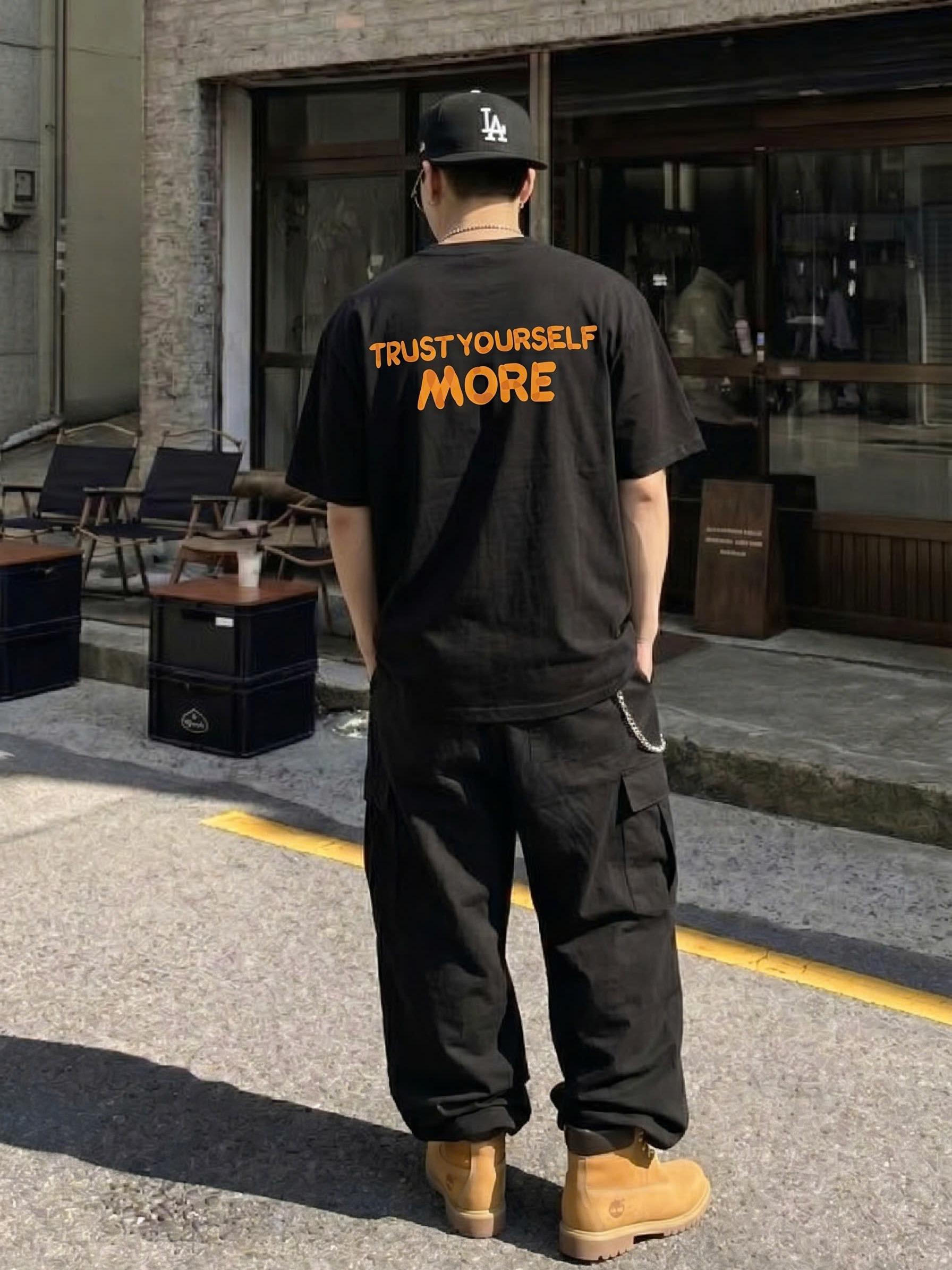 [NEW] Áo thun boxy local brand CLOUDZY streetwear in chữ 100% cotton 250gsm áo phông form rộng nam nữ unisex YOURSELF