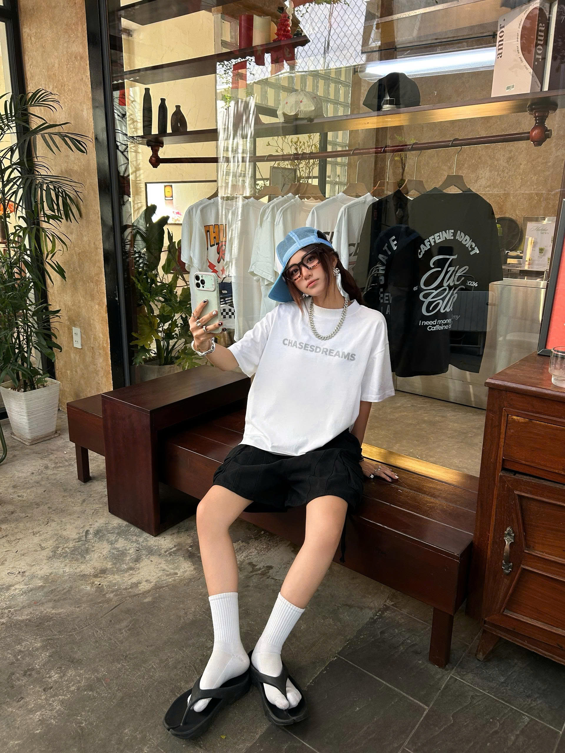 [NEW] Áo thun boxy CLOUDZY in chữ vải cotton 100% 250gsm dày dặn form rộng nam nữ áo phông local brand streetwear CHASE