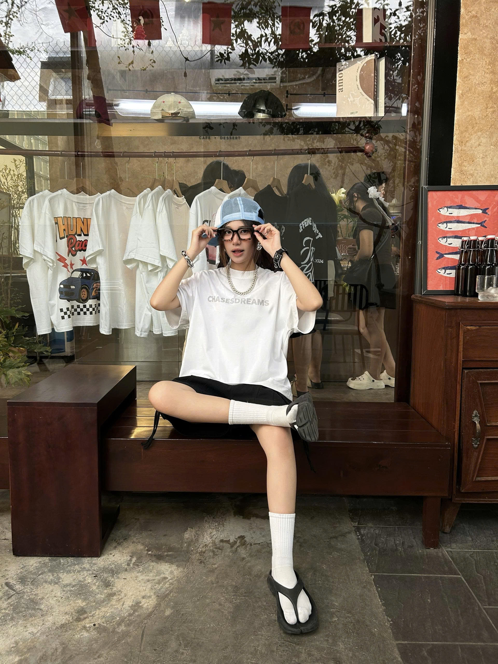 [NEW] Áo thun boxy CLOUDZY in chữ vải cotton 100% 250gsm dày dặn form rộng nam nữ áo phông local brand streetwear CHASE
