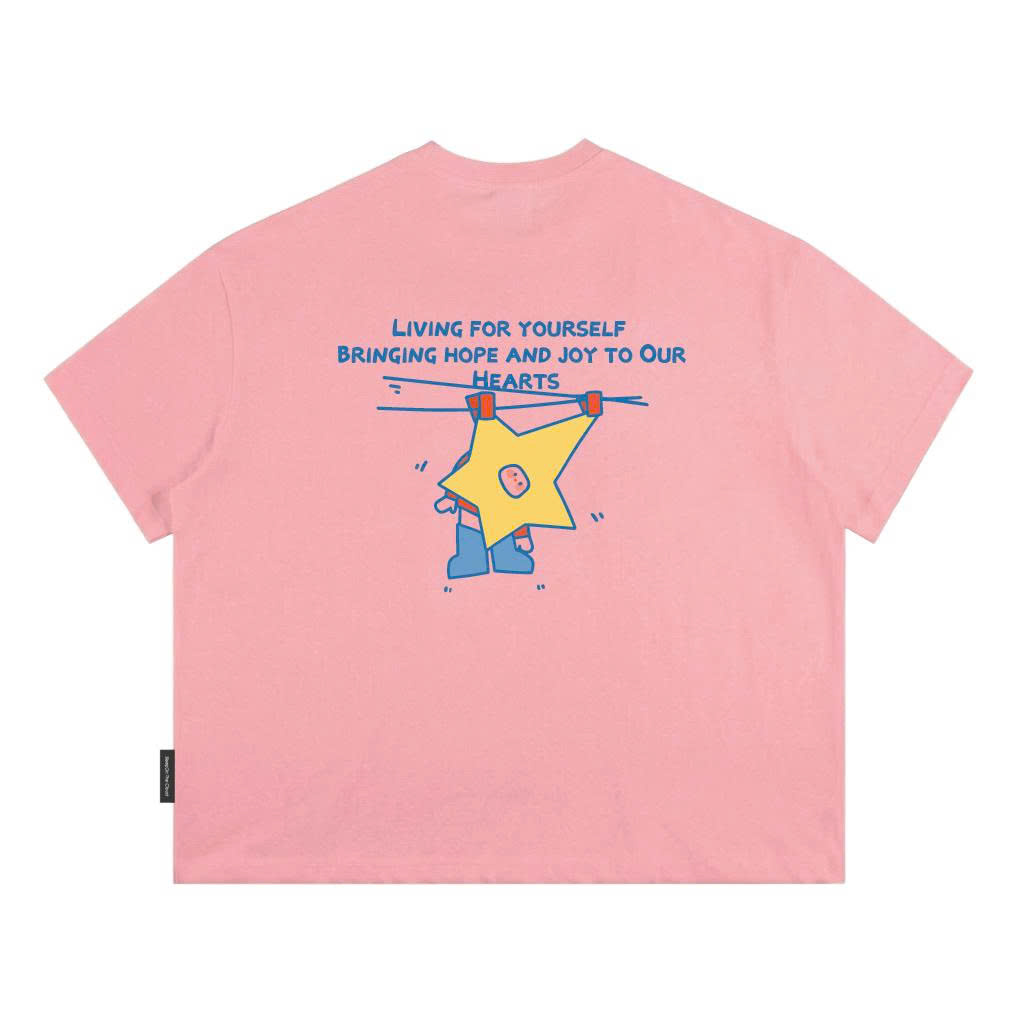 Áo Thun Form Boxy CloudzyPrive BRINGING Premium Cotton 250gsm Unisex Local Brand