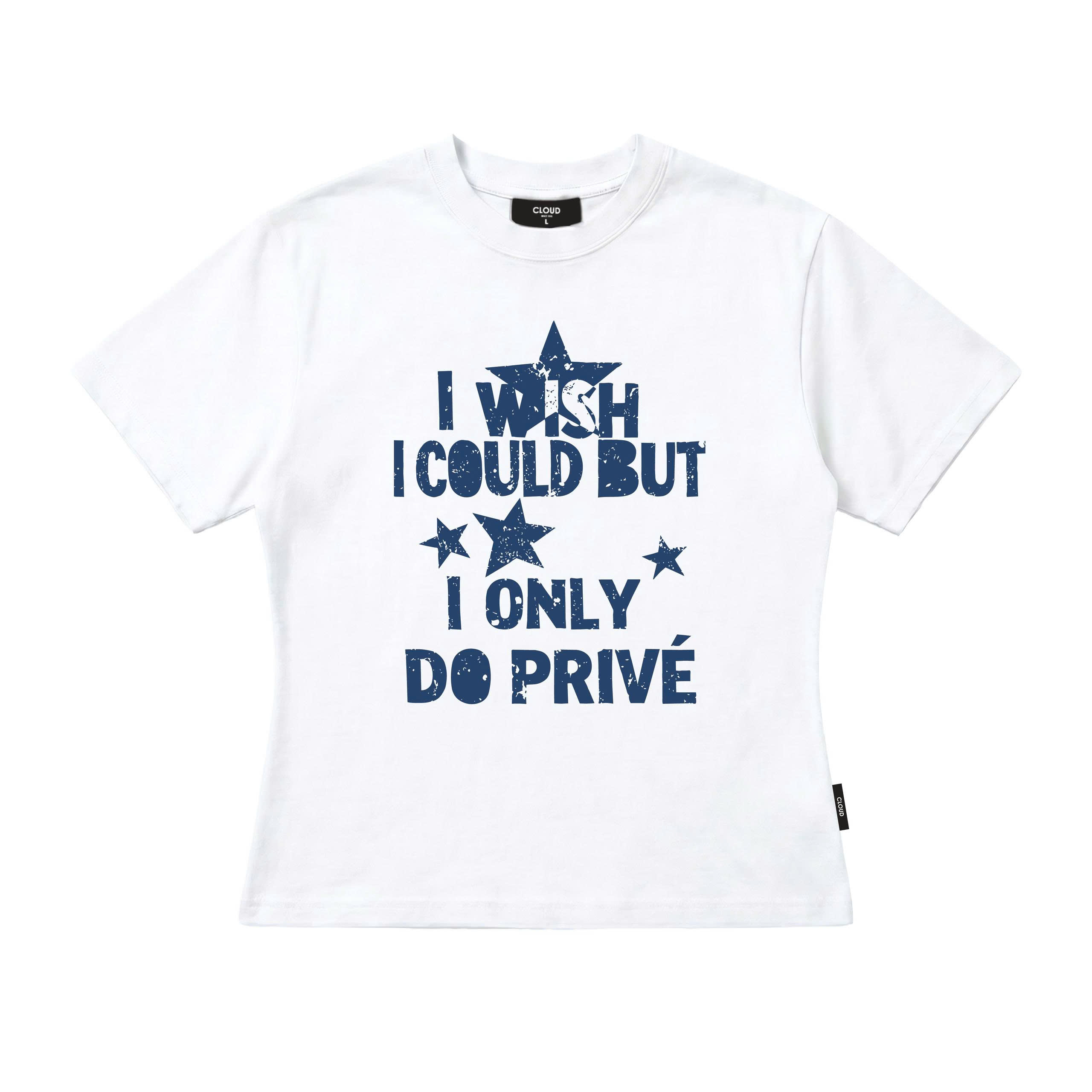 Áo Thun Baby Tee COULD CloudzyPrive, Áo Thun Nữ Local Brand 100% Cotton Premium 250gsm