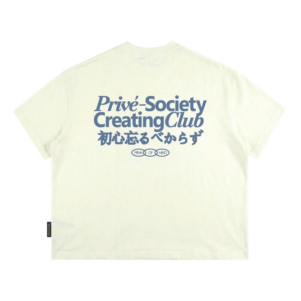 CLOUDZYPRIVE Áo Thun Boxy Local Brand Tay Ngắn Cotton 250gsm SOCIETY Áo Phông Forrm Rộng Unisex Nam Nữ