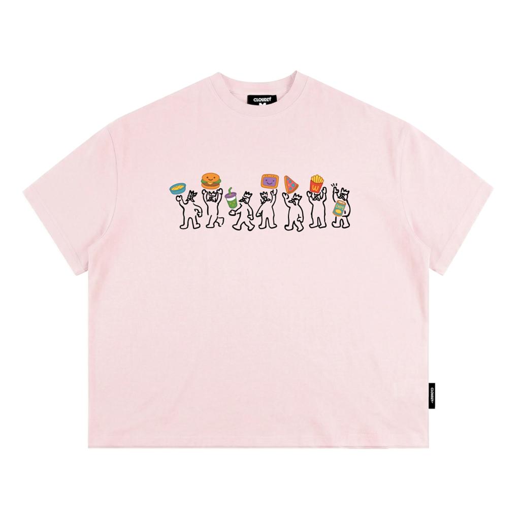 [NEW] Áo thun boxy local brand CLOUDZY in hoạt hình 100% cotton 250gsm áo phông form rộng nam nữ streetwear PEOPLE