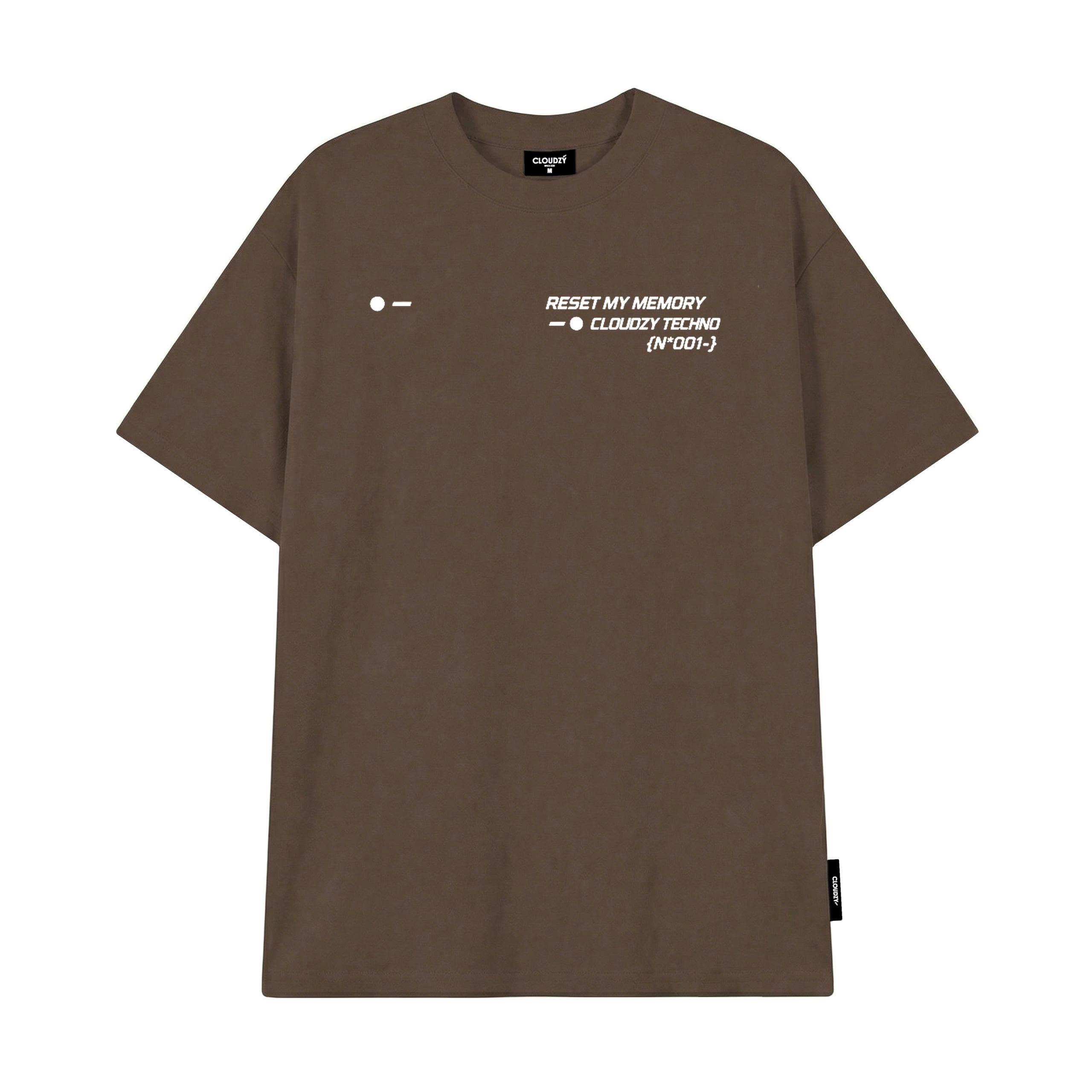 [NEW] Áo thun oversize CLOUDZY in chữ 100% cotton 250gsm áo phông form rộng nam nữ unisex local brand streetwear RESET