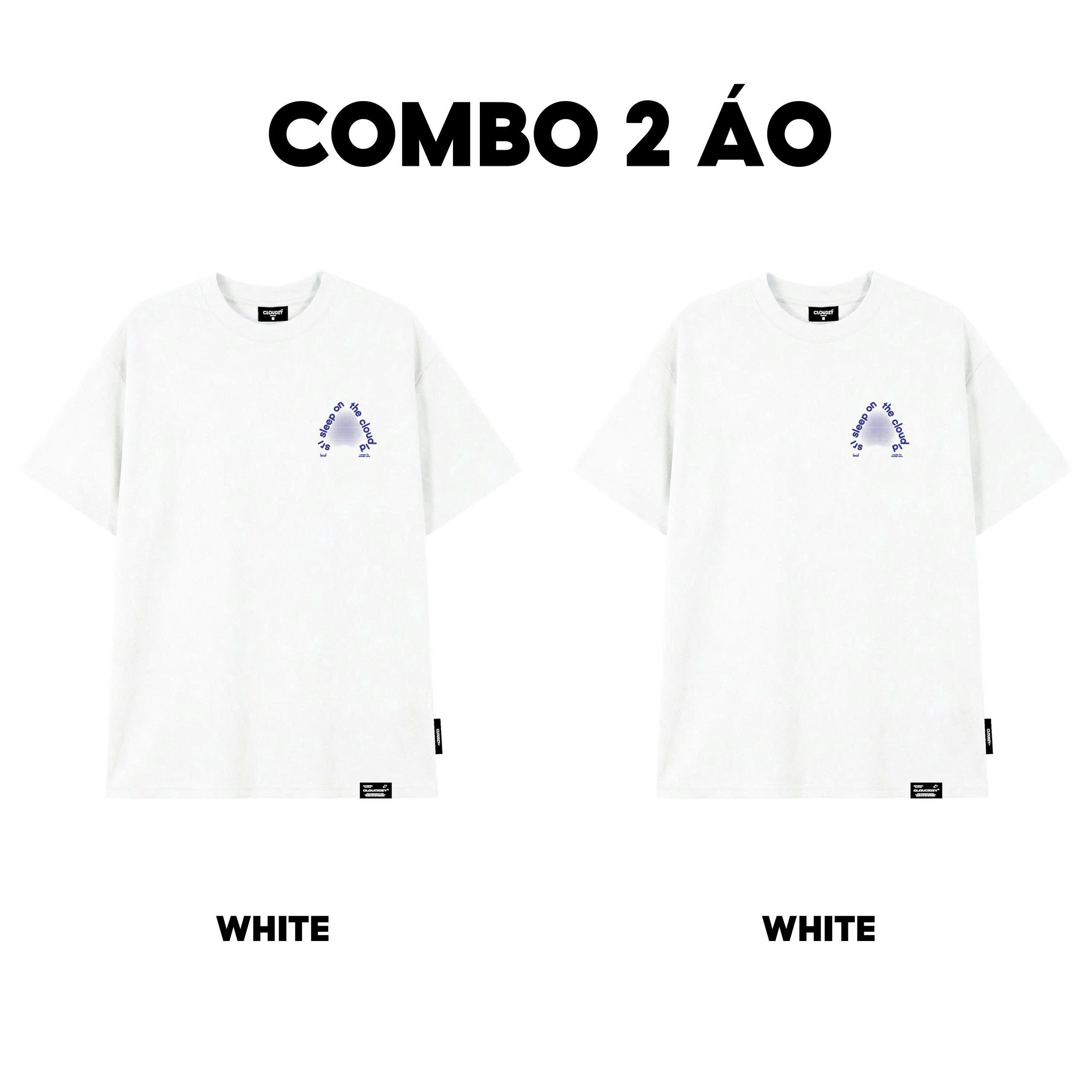 [NEW] Áo thun oversize CLOUDZY in lưng 100% cotton 250gsm áo phông form rộng nam nữ unisex local brand streetwear DOT