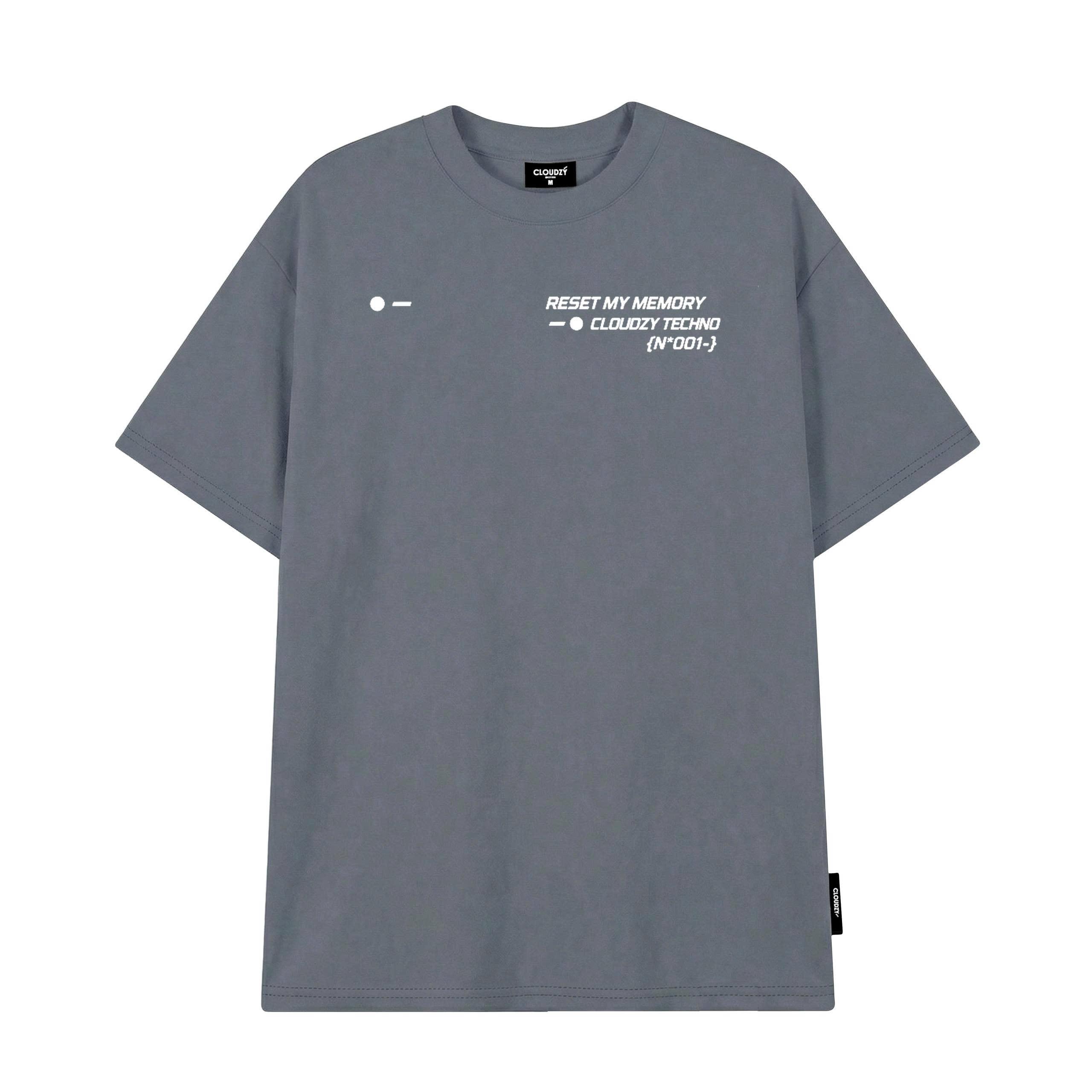 [NEW] Áo thun oversize CLOUDZY in chữ 100% cotton 250gsm áo phông form rộng nam nữ unisex local brand streetwear RESET