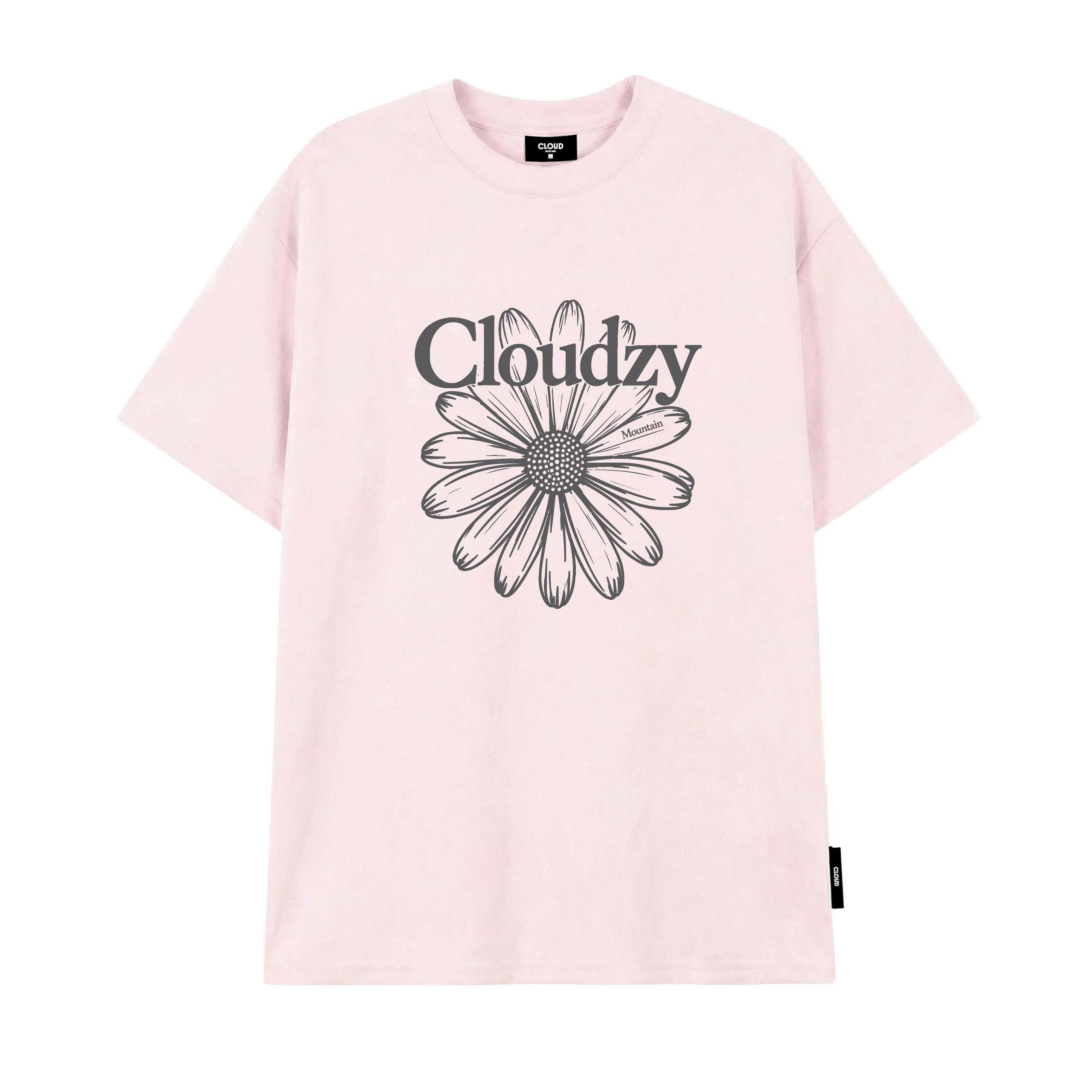 [NEW] Áo thun oversize CLOUDZY in hình hoa cúc 100% cotton 250gsm áo phông form rộng nam nữ unisex local brand POSY