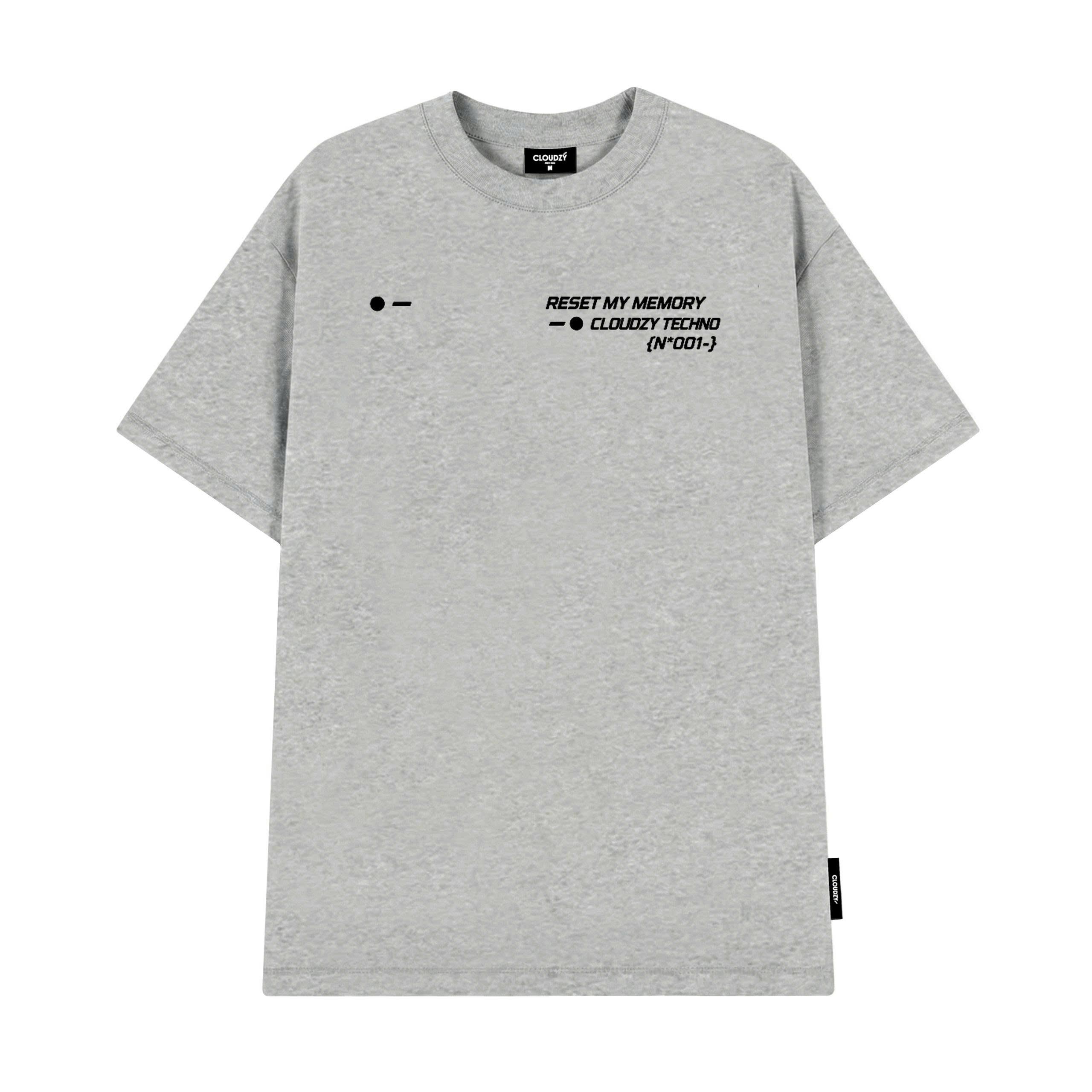 [NEW] Áo thun oversize CLOUDZY in chữ 100% cotton 250gsm áo phông form rộng nam nữ unisex local brand streetwear RESET