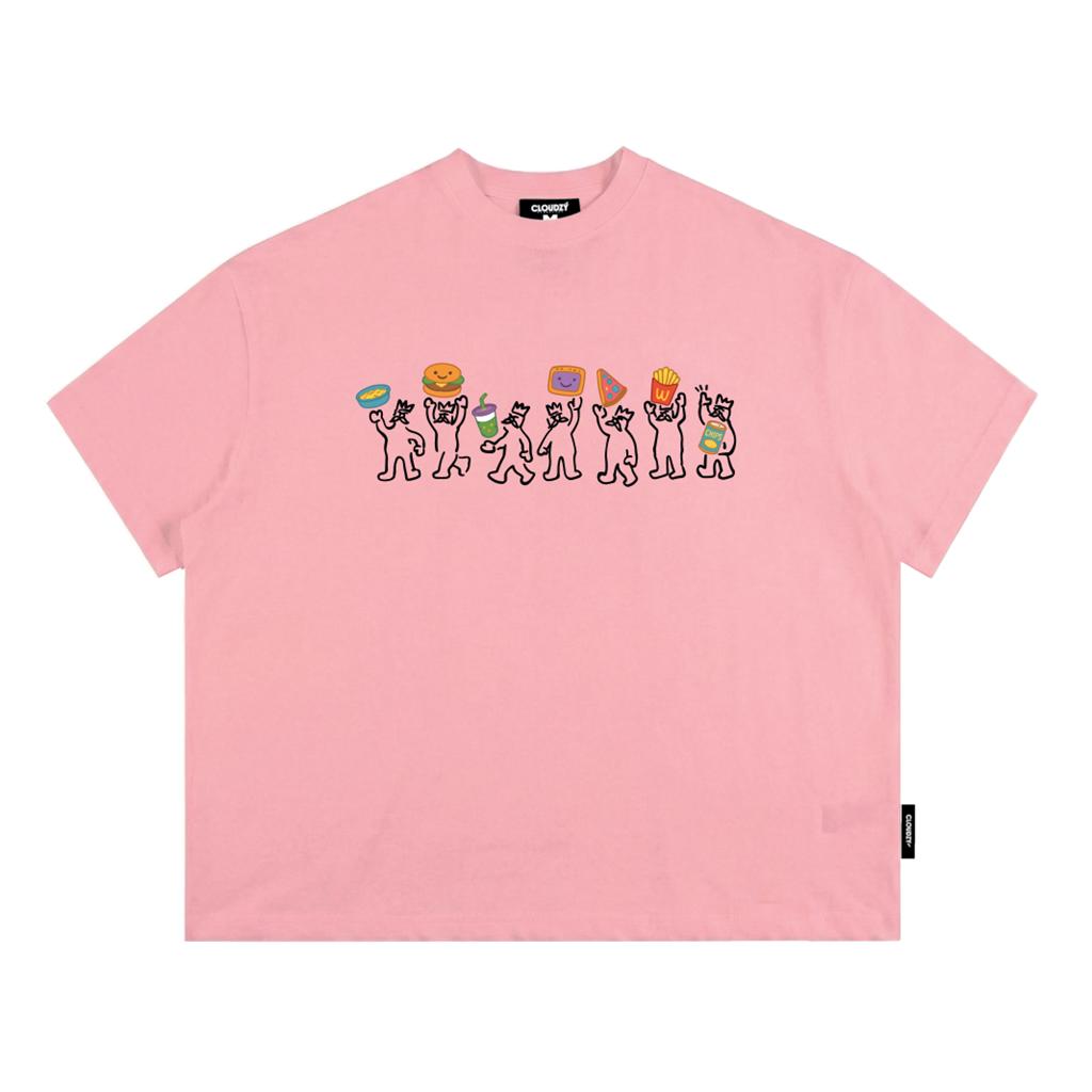 [NEW] Áo thun boxy local brand CLOUDZY in hoạt hình 100% cotton 250gsm áo phông form rộng nam nữ streetwear PEOPLE