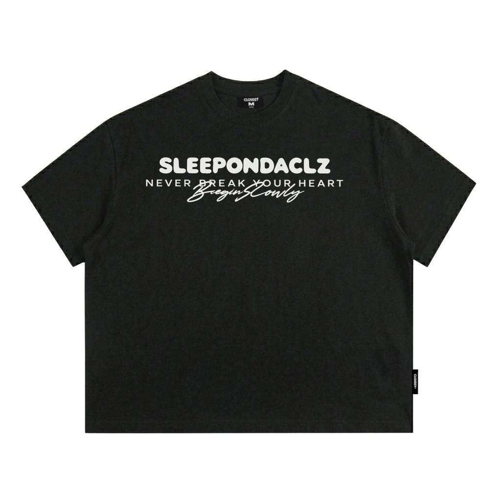 [NEW] Áo thun boxy CLOUDZY in chữ 100% cotton 250gsm áo phông form rộng nam nữ unisex local brand streetwear BREAK