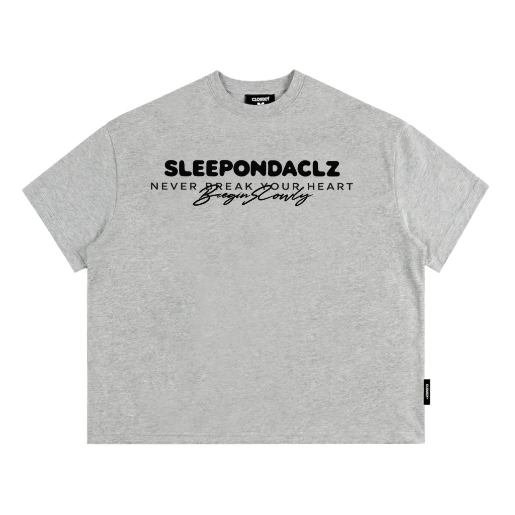 [NEW] Áo thun boxy CLOUDZY in chữ 100% cotton 250gsm áo phông form rộng nam nữ unisex local brand streetwear BREAK