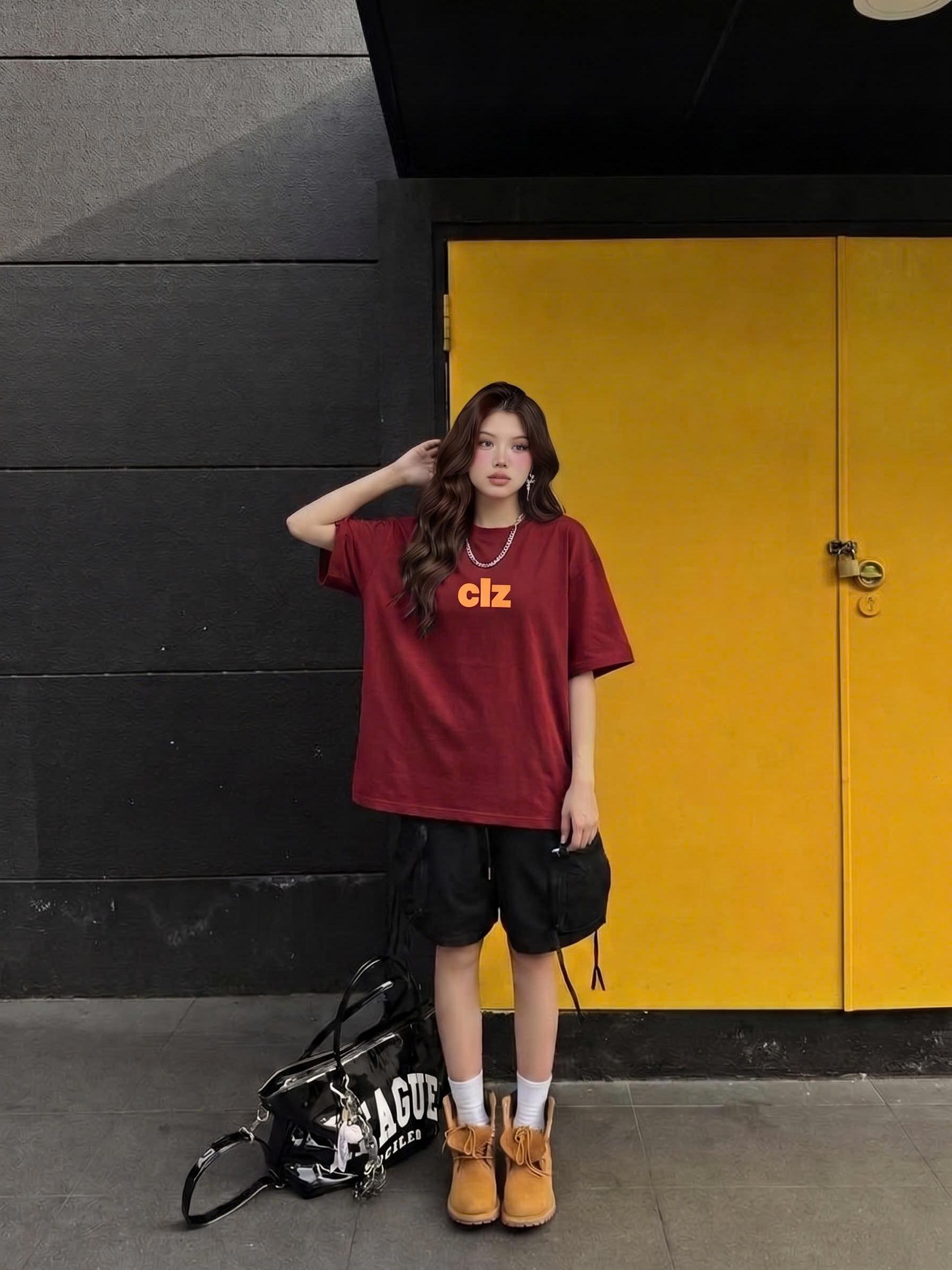 [NEW] Áo thun oversize CLOUDZY in chữ vải cotton 100% 250gsm dày dặn form rộng nam nữ áo phông regular local brand streetwear DAYS