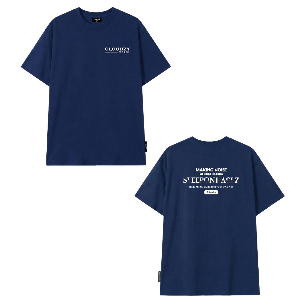 [NEW] Áo thun oversize CLOUDZY in chữ vải cotton 100% 250gsm form rộng nam nữ áo phông local brand streetwear RULE