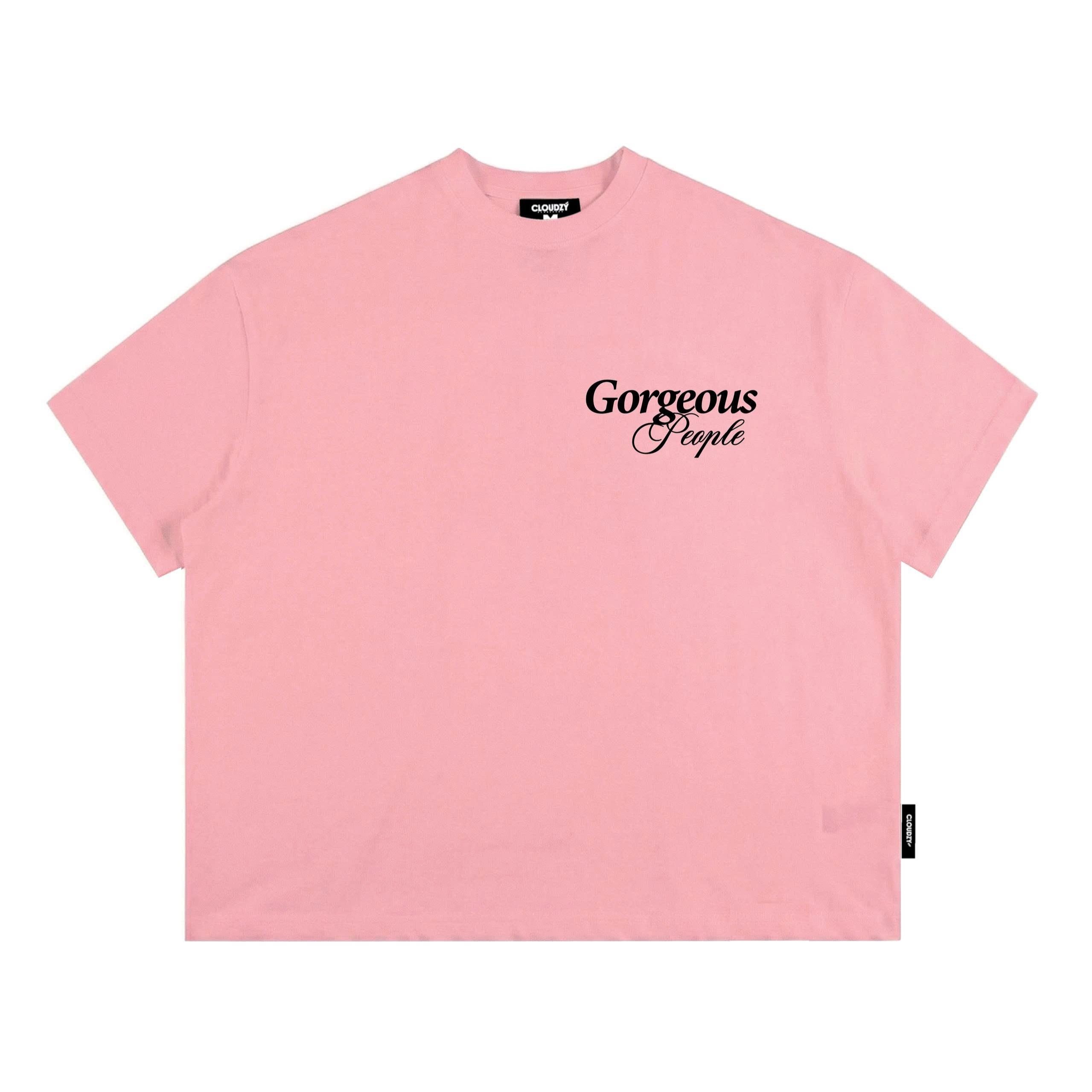 Áo thun boxy CLOUDZY in chữ vải 100% cotton dày dặn 250gsm nam nữ áo phông local brand streetwear GORGEOUS