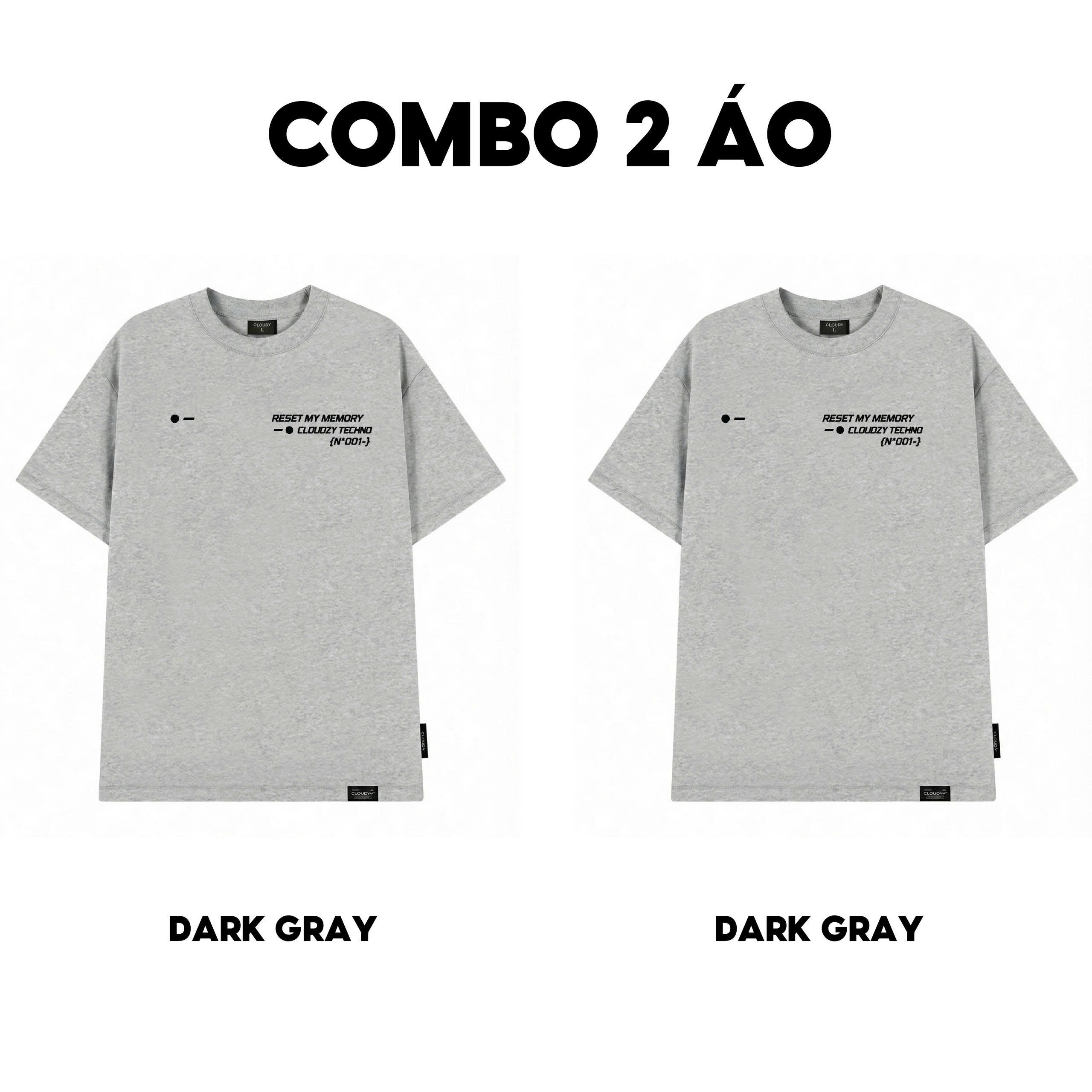 [NEW] Áo thun oversize CLOUDZY in chữ 100% cotton 250gsm áo phông form rộng nam nữ unisex local brand streetwear RESET