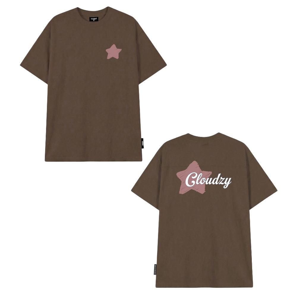 [NEW] Áo thun oversize CLOUDZY in chữ vải cotton 100% 250gsm form rộng nam nữ áo phông regular local brand streetwear basic NOVA