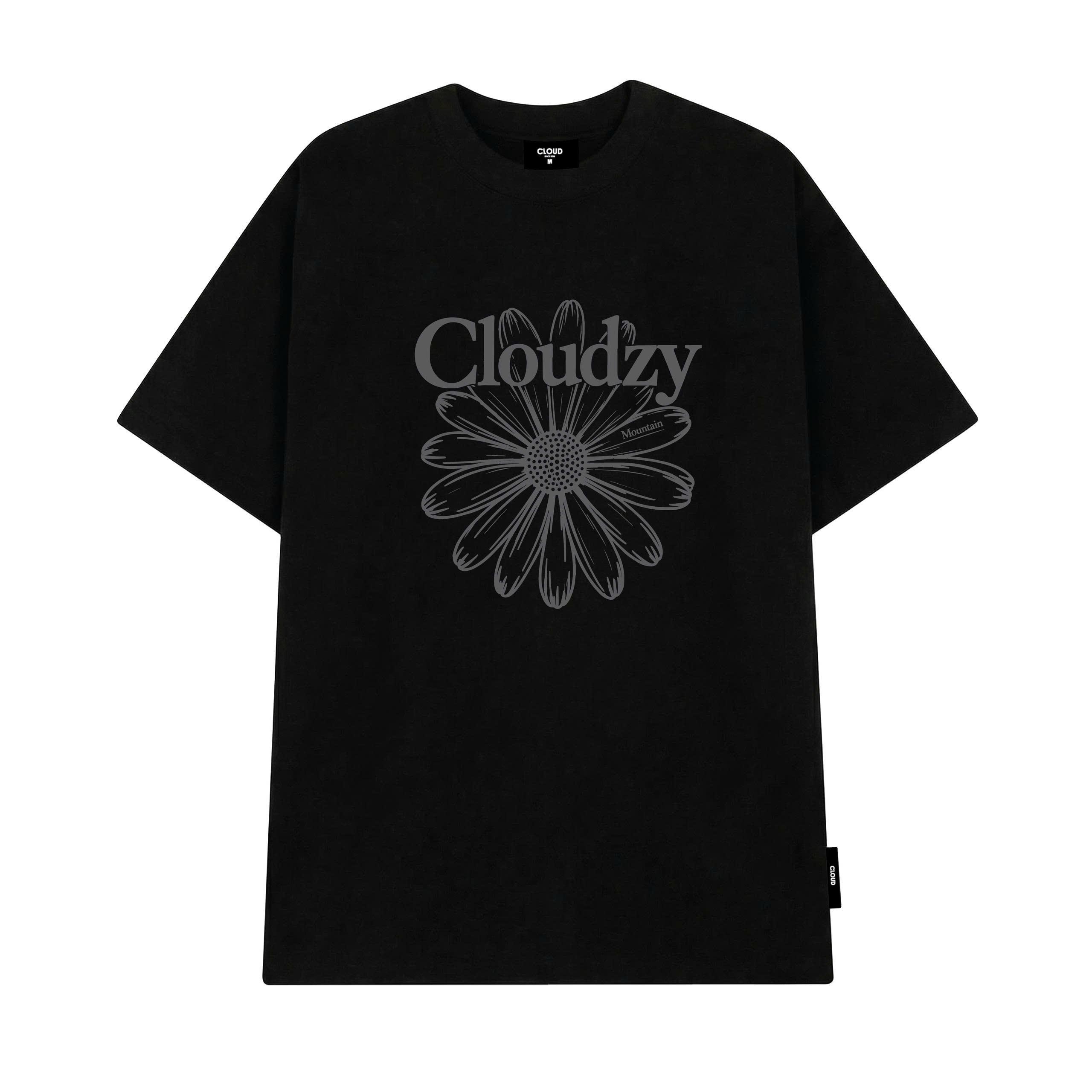 [NEW] Áo thun oversize CLOUDZY in hình hoa cúc 100% cotton 250gsm áo phông form rộng nam nữ unisex local brand POSY