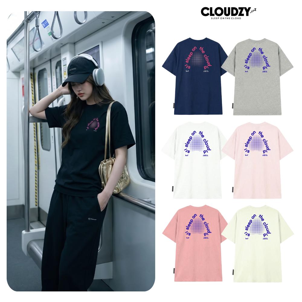 [NEW] Áo thun oversize CLOUDZY in lưng 100% cotton 250gsm áo phông form rộng nam nữ unisex local brand streetwear DOT